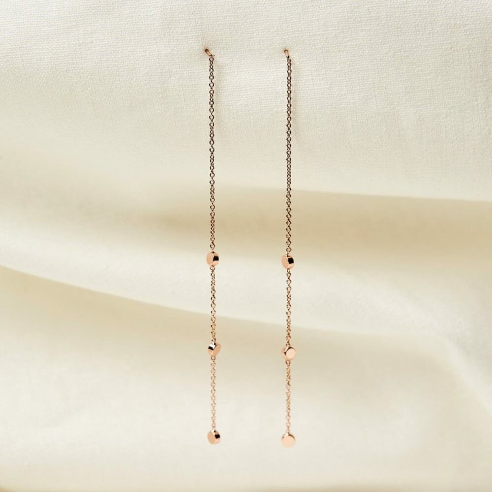 La Meno Treasure Drop Earrings NWT